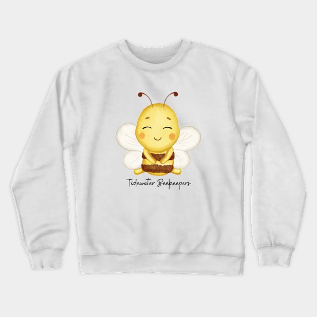 Baby Bee Crewneck Sweatshirt by Tidewater Beekeepers